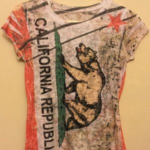 AWESOME California Republic Thin T-SHIRT